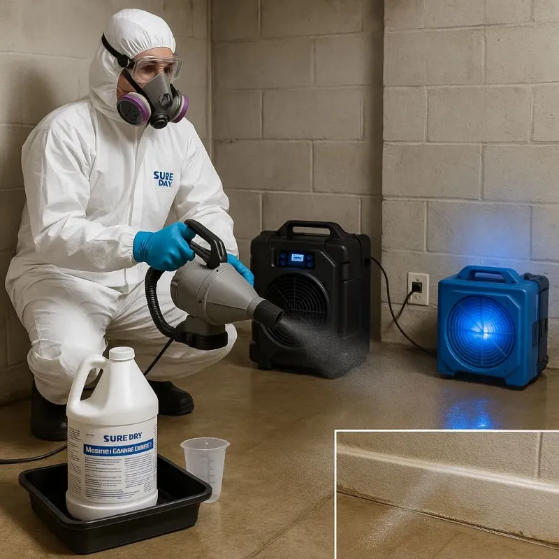 Sanitization and Odor Removal process in Seymour, TN