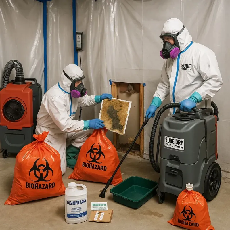 Contaminated Water Handling Protocols process in Seymour, TN
