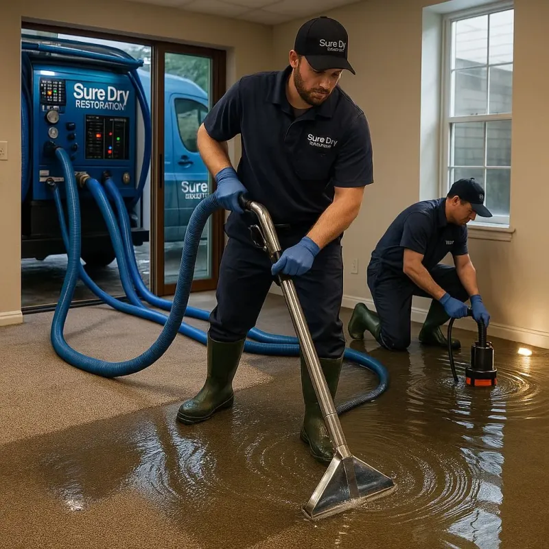 Water Extraction and Removal process in Seymour, TN